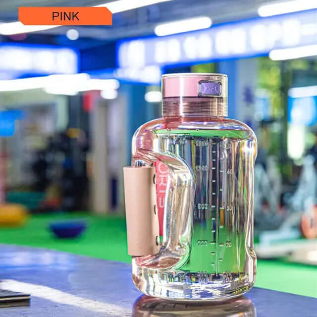 Botella de agua deportiva portátil rica en hidrógeno