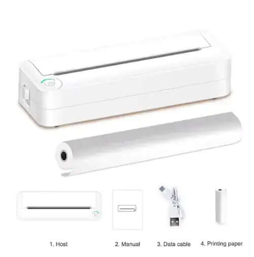 Portable A4 Wireless Thermal Printer