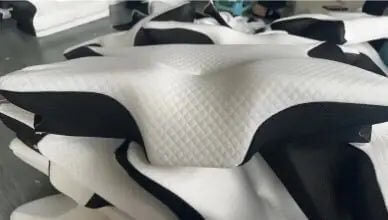 Oreiller de soutien du sommeil en mousse à mémoire de forme