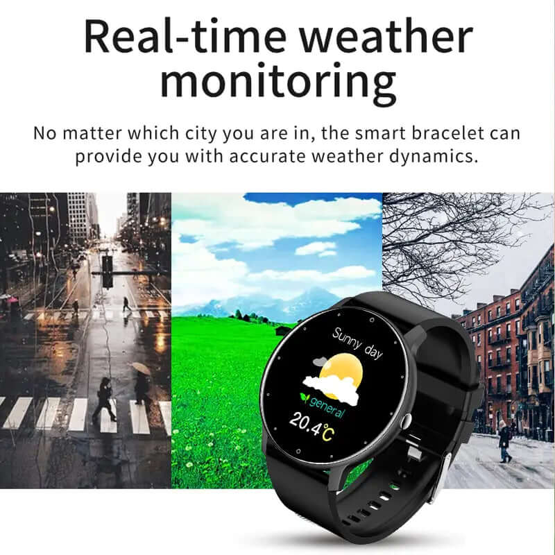 Nuevo reloj inteligente deportivo con pantalla táctil para hombre