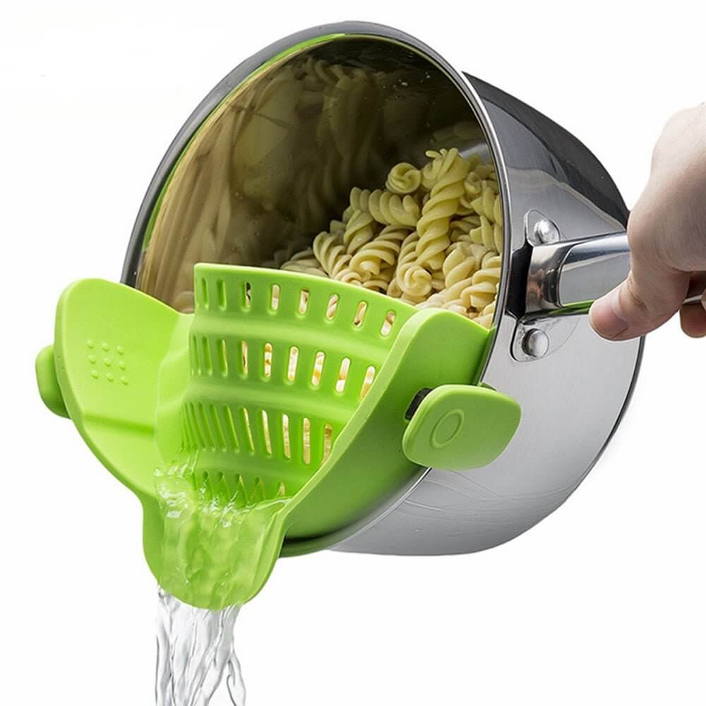 Silicone Kitchen Snap N Strain Filter - 11 Étoiles