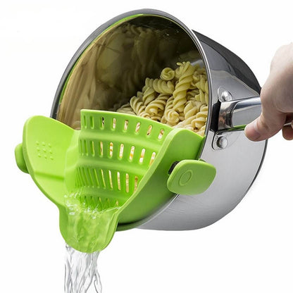 Silicone Kitchen Snap N Strain Filter - 11 Étoiles