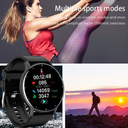 Nuevo reloj inteligente deportivo con pantalla táctil para hombre