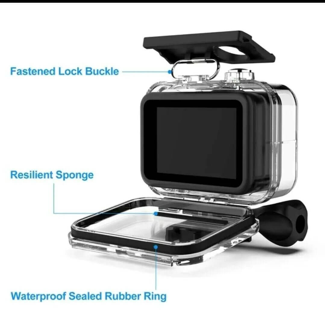 For GoPro Hero 11 10 9 Black Underwater Waterproof Housing Case Diving Protect - 11 Étoiles