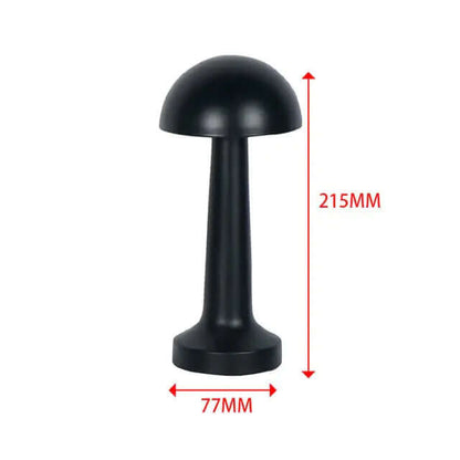 Lampe de bureau rétro pour bar, lampe de nuit rechargeable sans fil avec capteur tactile pour restaurant, café, chambre à coucher, lampes de décoration pour la maison