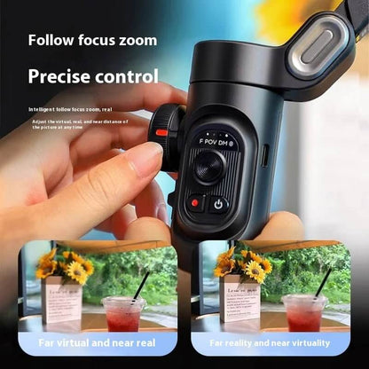 The 3-Axis Smartphone Gimbal is a powerful stabilization tool designed to elevate your mobile photography and videography. With advanced 3-axis stabilization technology, it ensures smooth, shake-free footage, even during dynamic movement. Compatible with most smartphones, this gimbal offers features like object tracking, panorama mode, and time-lapse capabilities for creative shooting.