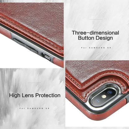 Phone Retro Leather Case