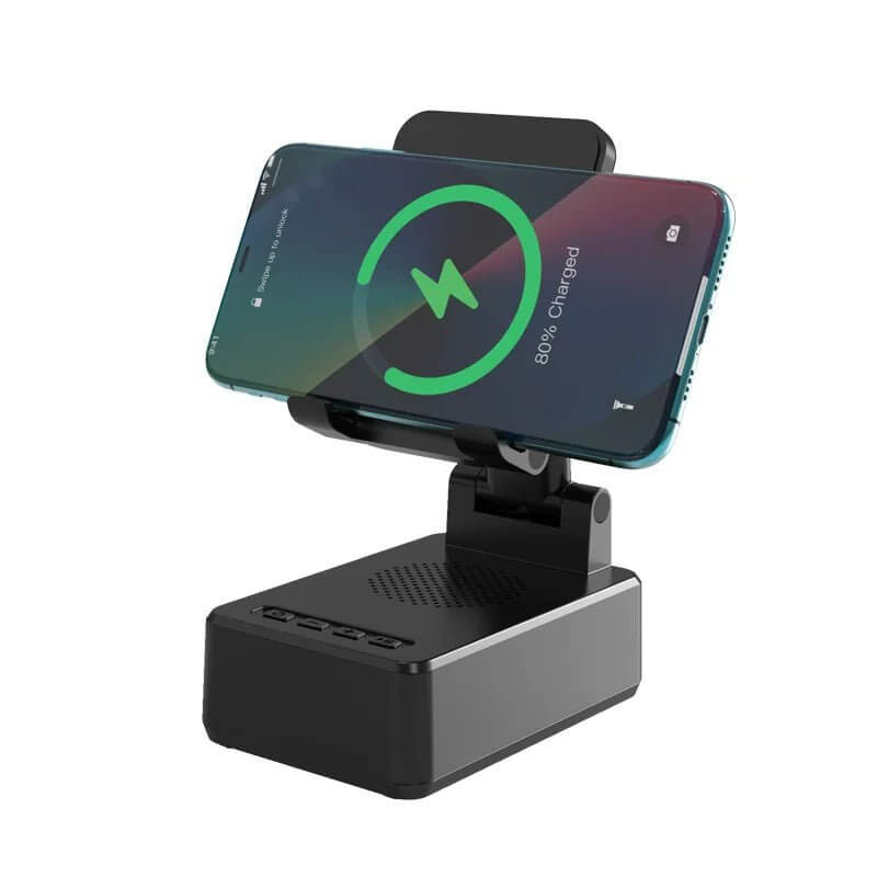 Three-in-one Wireless Charging Mobile Phone Holder