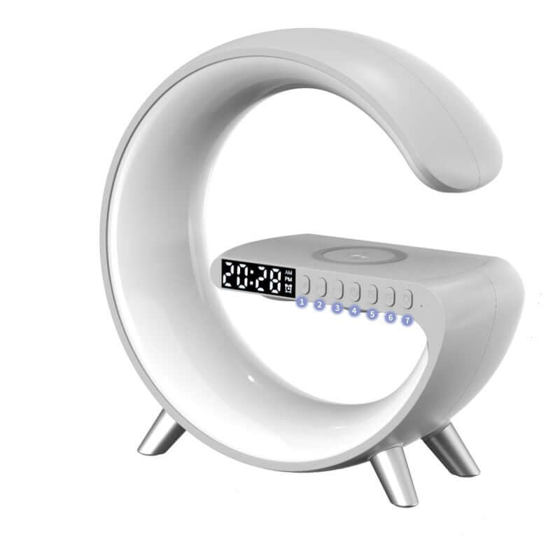 Bluetooth Speaker Wireless Charger Lamp - 11 Étoiles