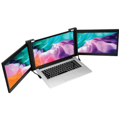 Extensor de monitor para computadora portátil con triple pantalla