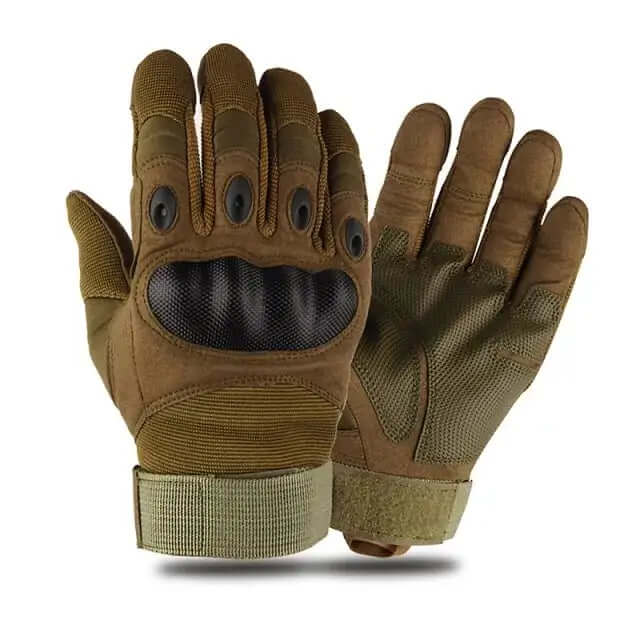 Hard Knuckle Full Finger Gloves