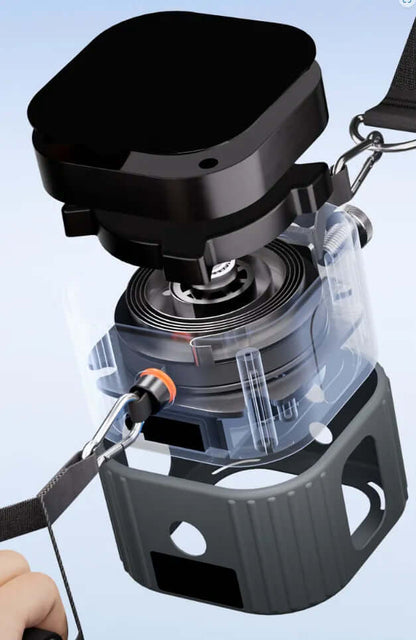 Expansor de pecho y máquina de remo multifuncional para fitness