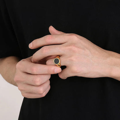 Classic Polished Fashion Ring