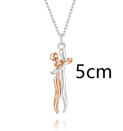 Collar de pareja con dije de unidad