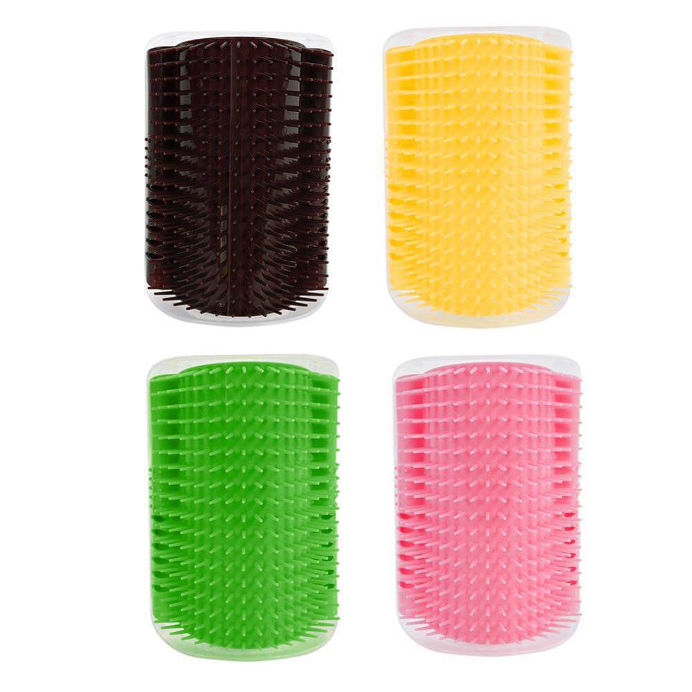 Cat Self Groomer Corner Brush - 11 Étoiles