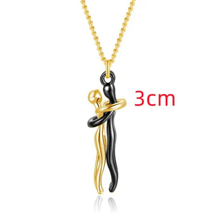 Collar de pareja con dije de unidad