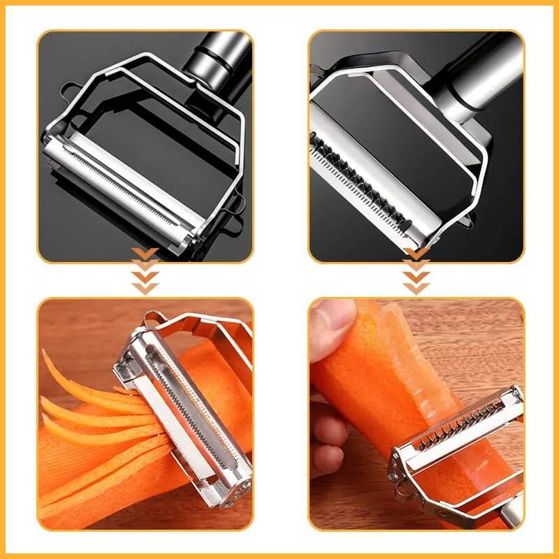Stainless Steel Kitchen Vegetable Peeler - 11 Étoiles