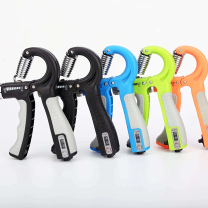 
The Adjustable Hand Grip Strength Trainer with Finger Exerciser is a versatile tool for building hand, wrist, and finger strength. Ideal for athletes, musicians, and those recovering from injury, this trainer features an adjustable resistance level to match your fitness goals. The included finger exerciser targets individual finger strength and flexibility, making it perfect for improving dexterity and grip power.