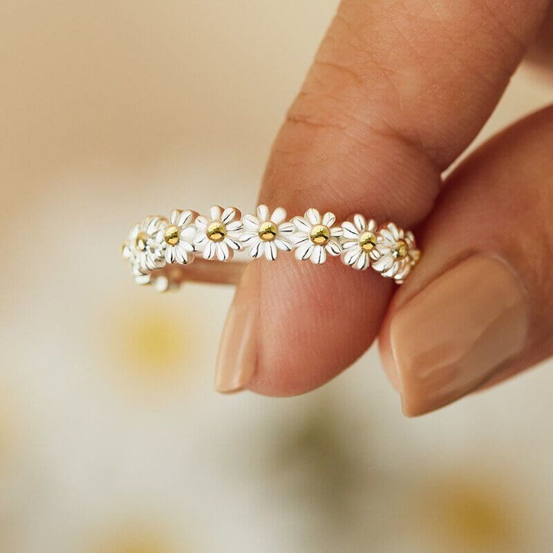 Fidget Spinner Rotatable Ring For Women - 11 Étoiles