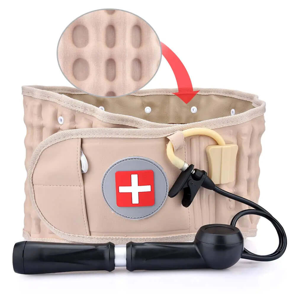Cinturón de descompresión con soporte lumbar