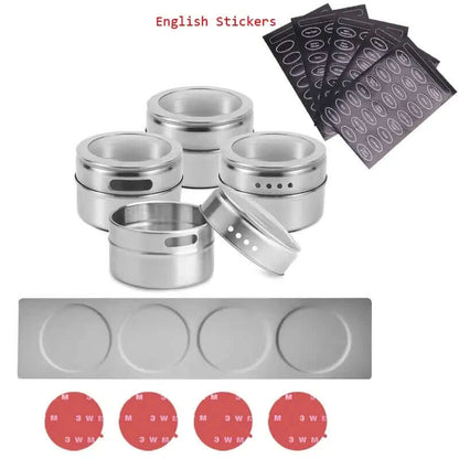 Pots à épices magnétiques