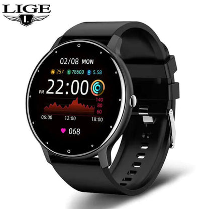 Nuevo reloj inteligente deportivo con pantalla táctil para hombre