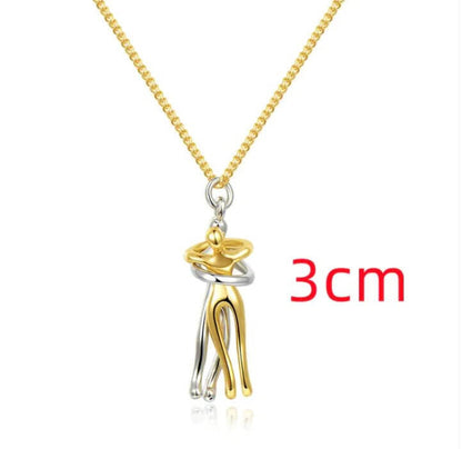 Collar de pareja con dije de unidad