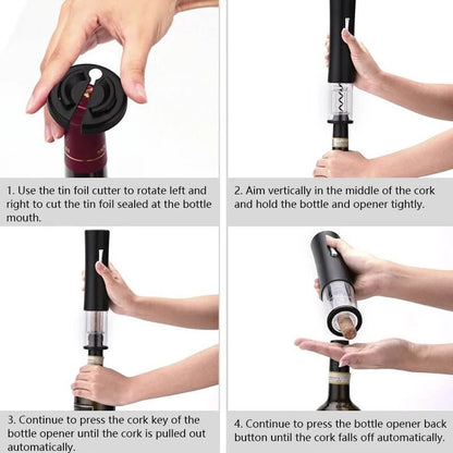 Automatic Wine Bottle Opener - 11 Étoiles