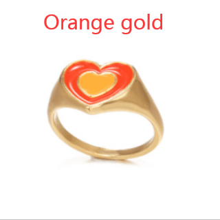 Creative Love Heart Ring - 11 Étoiles
