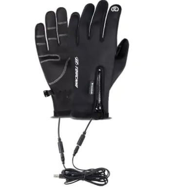 Gants de cyclisme chauffants d&