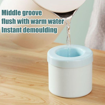 Silicone Cylinder Portable Ice Maker Bucket - 11 Étoiles