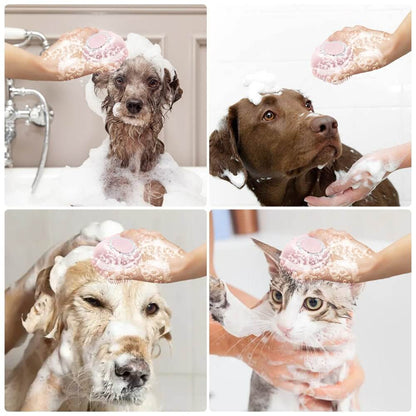 Soft Silicone Dog Brush - 11 Étoiles