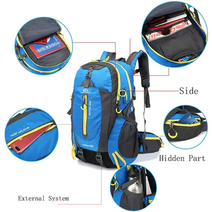 Mochila de escalada impermeable
