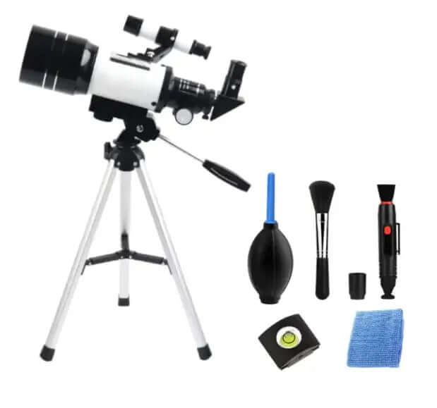 F30070 con telescopio astronómico