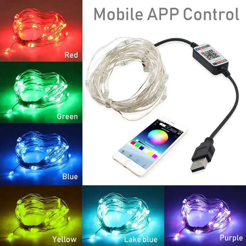 Bluetooth LED String Lights