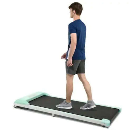Tapis de course électrique 2 en 1 sous le bureau – Appareil de fitness silencieux, puissant et peu encombrant pour la maison et le bureau
