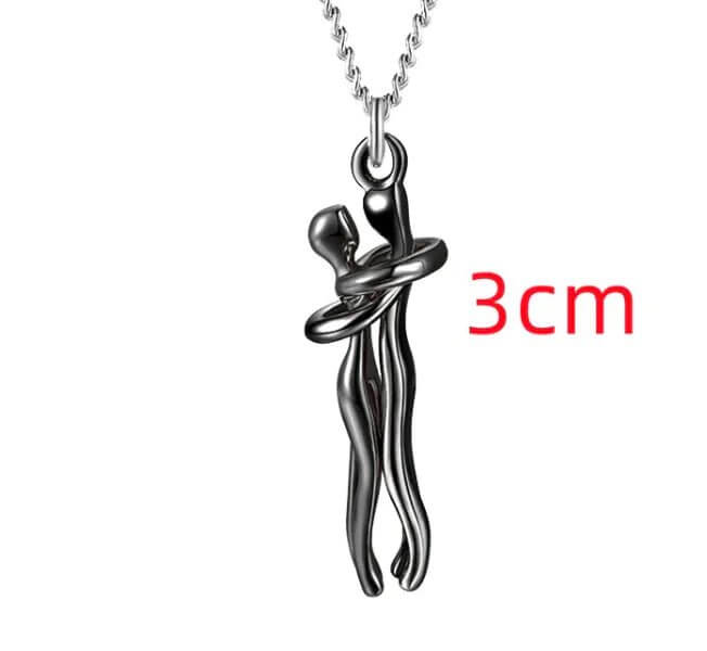 Collar de pareja con dije de unidad