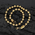 The 50cm Stainless Steel Bead Chain Necklace is a versatile and durable accessory that complements any style. Crafted from high-quality stainless steel, this necklace is resistant to tarnishing and corrosion, ensuring long-lasting wear. The bead chain design adds a subtle yet stylish touch, making it perfect for pairing with pendants or wearing on its own. Its lightweight and comfortable fit make it ideal for daily wear or layering with other jewelry. A timeless piece for men and women alike, combining eleg