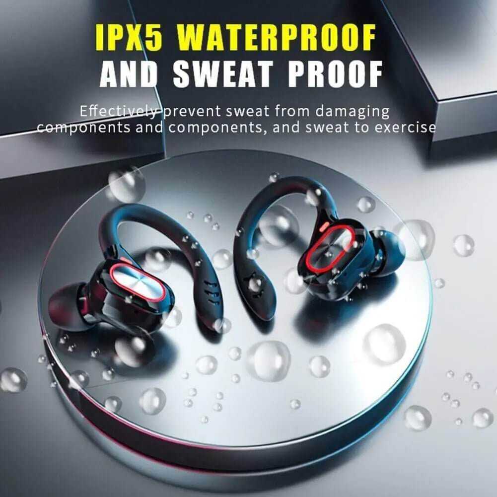 Bluetooth Headset 5.1 True Wireless Earphones Earbuds Headphones HiFi Sport TWS - 11 Étoiles