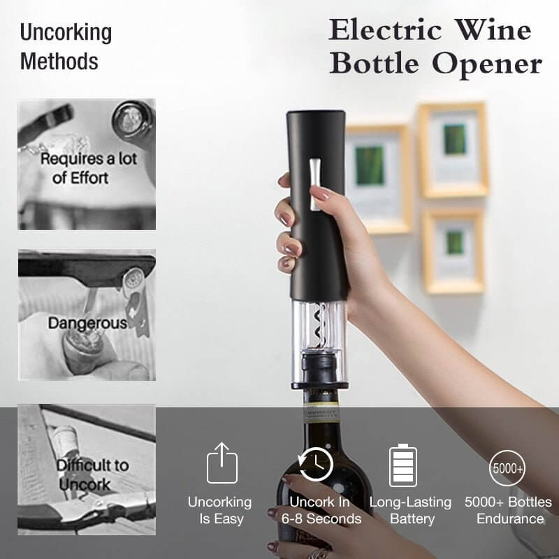 Automatic Wine Bottle Opener - 11 Étoiles