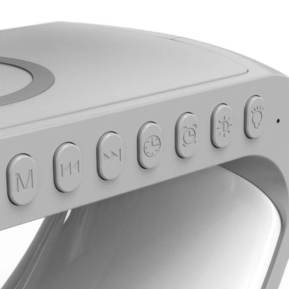 Bluetooth Speaker Wireless Charger Lamp - 11 Étoiles
