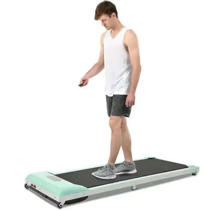 Tapis de course électrique 2 en 1 sous le bureau – Appareil de fitness silencieux, puissant et peu encombrant pour la maison et le bureau