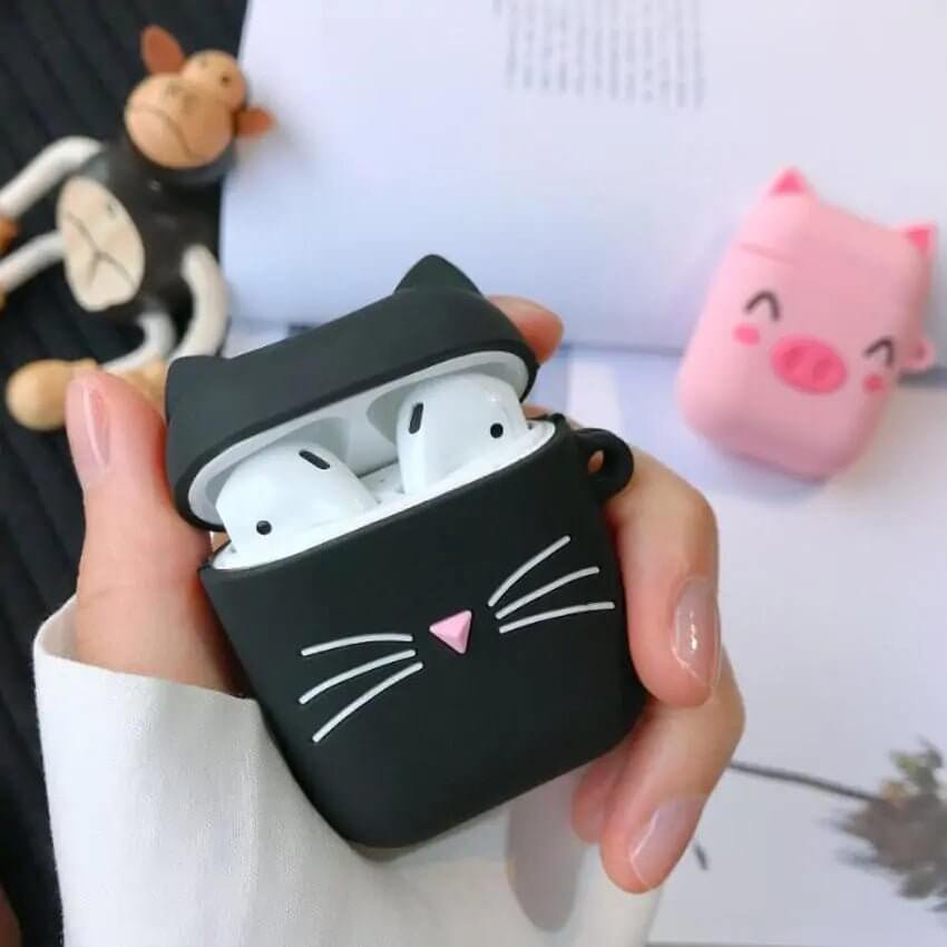 Étui pour AirPods Kitty