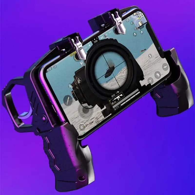 Déclencheur de manette de jeu mobile