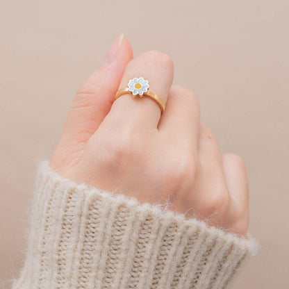 Fidget Spinner Rotatable Ring For Women - 11 Étoiles