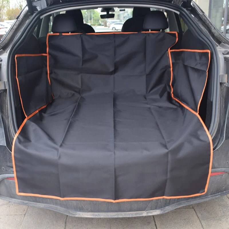 Alfombrillas para coche para mascotas, asiento trasero y maletero