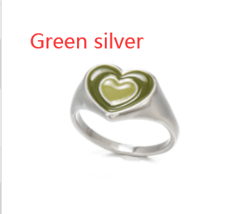 Creative Love Heart Ring - 11 Étoiles