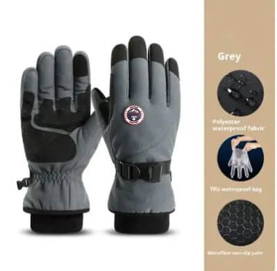 Guantes de esquí y deportes de invierno para hombre: cálidos e impermeables