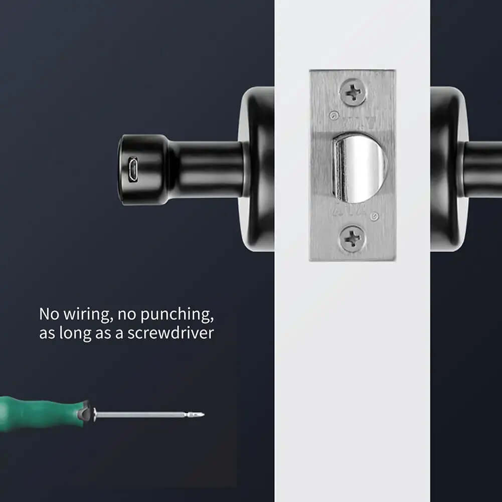 Serrure de porte intelligente à empreinte digitale