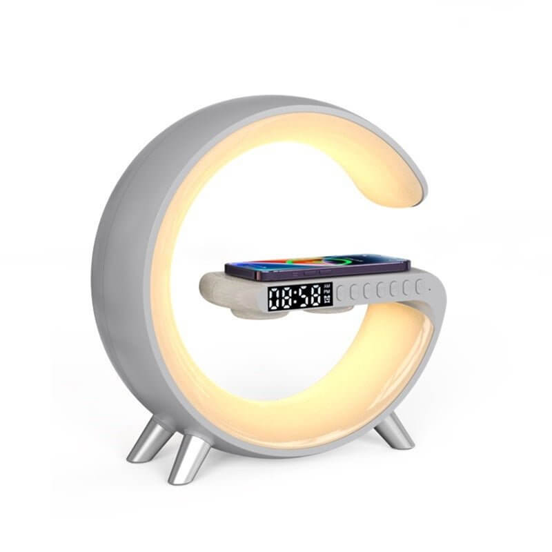 Bluetooth Speaker Wireless Charger Lamp - 11 Étoiles